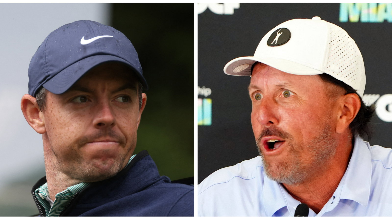 Rory McIlroy to Phil Mickelson: "F you, Phil! I hope that makes it in!"